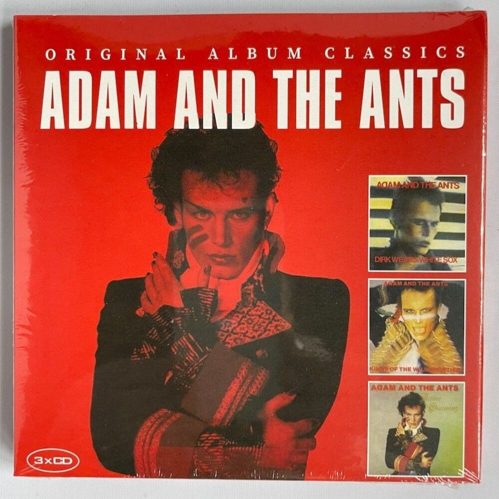 Adam And The Ants – Original Album Classics – Triple Compact Disc, 3xCD, NEW